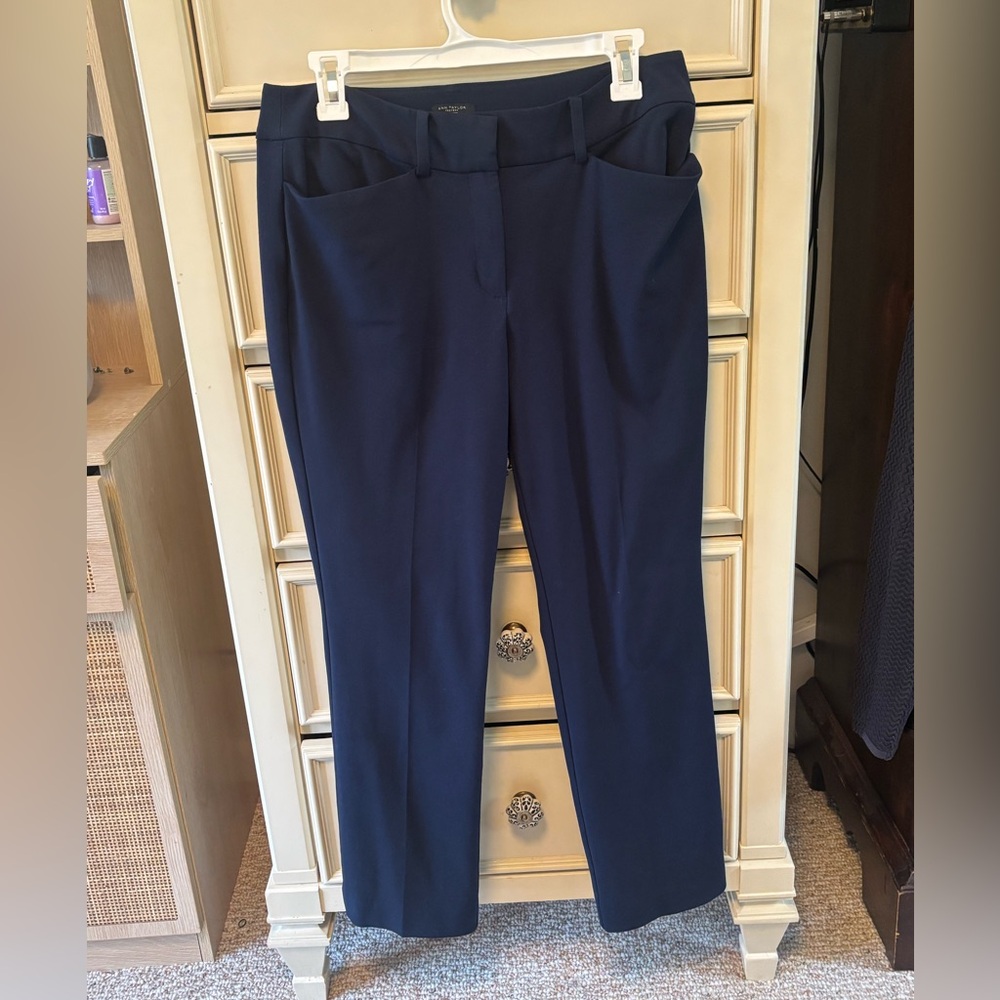 Ann Taylor Classic Navy Trousers